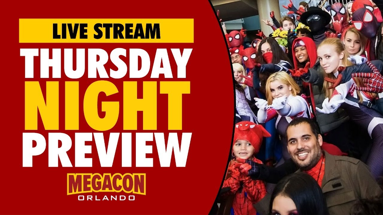 MEGACON Orlando 2023 Thursday Night Preview YouTube