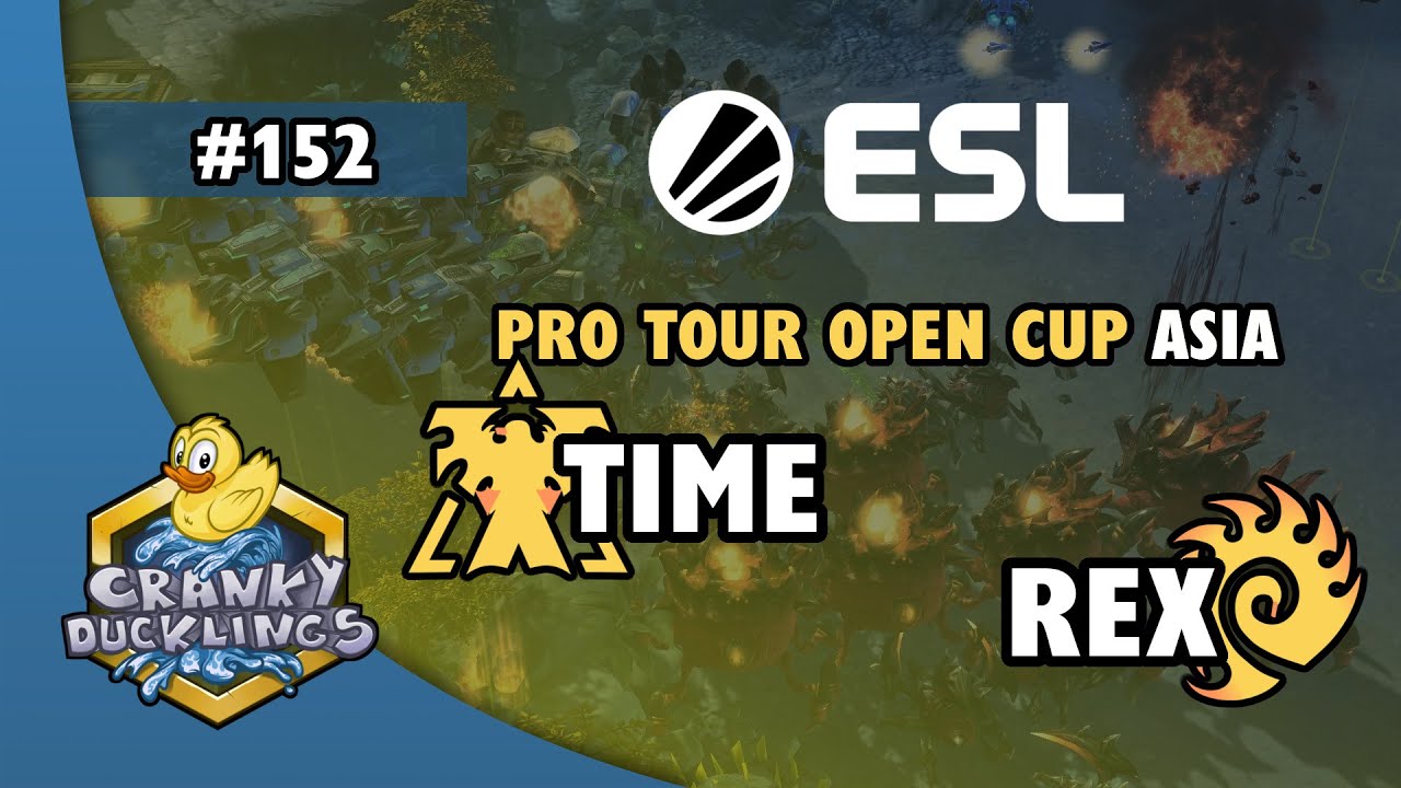 TIME vs Rex - TvZ | ESL Open Cup #152 Asia | Weekly EPT StarCraft 2 Tournament