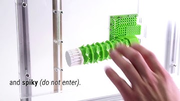 A Demonstration of Metamaterial Textures
