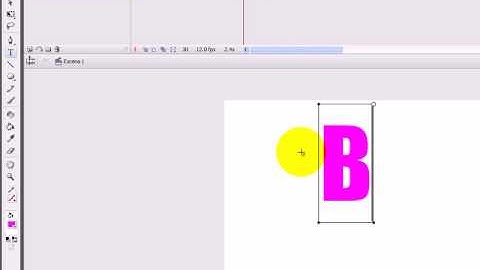 Curso Adobe Flash / Animación de forma