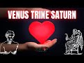 Venus Trine Saturn 2021 by AstroViktor