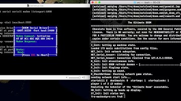 Chocolate Doom vs. DOSBox emulated modem