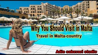 Travel in Malta-country #Vlog1 || Adie sabzvari studio