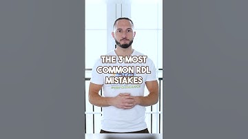 The 3 Most Common RDL Mistakes. Full video on channel #shorts #RDL #glutes #hamstrings #strength