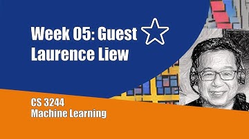 05.pre.01 « Guest Star: Laurence Liew « Machine Learning « NUS School of Computing