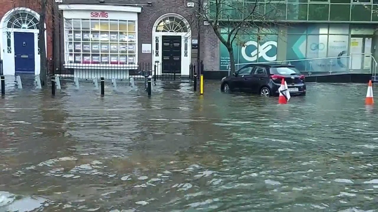 ARCHIVE Serious flooding in Cork city after high tide and heavy