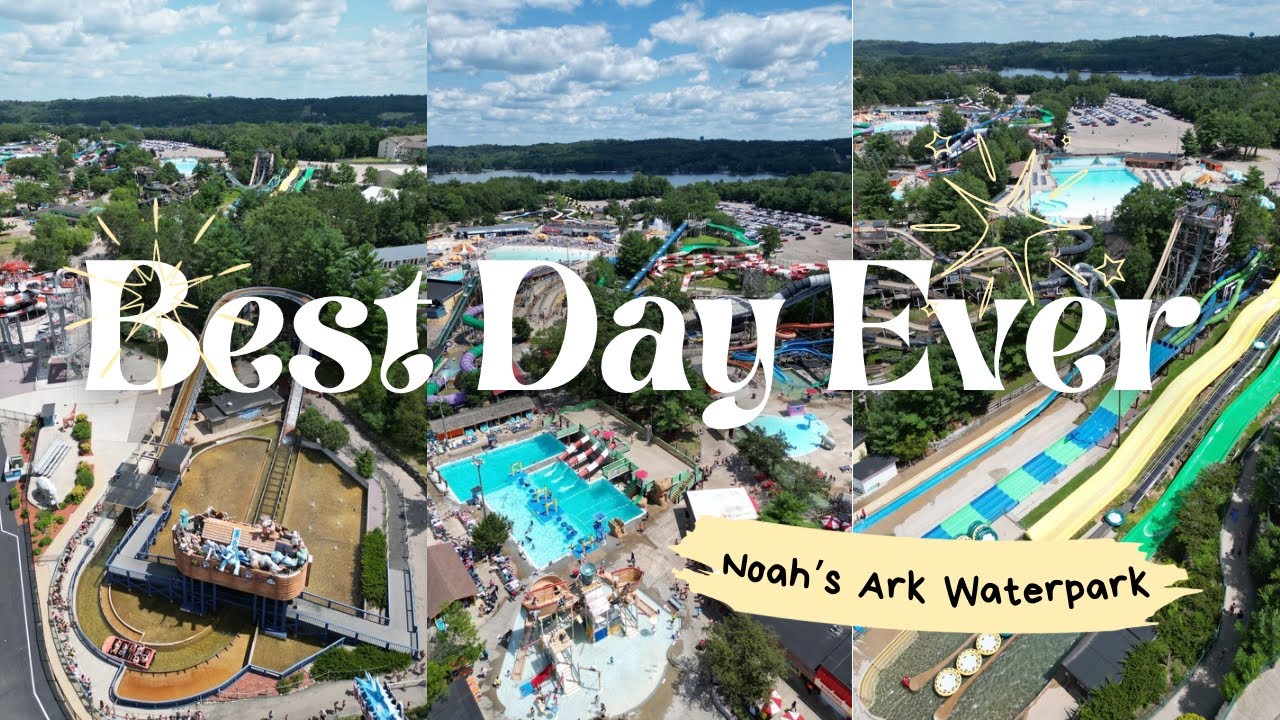 LARGEST WATERPARK IN AMERICA!!!! Noah's Ark Waterpark in Wisconsin Dells