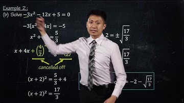SPM Add Maths Form 4: Solving Quadratic Equations by Completing the Square