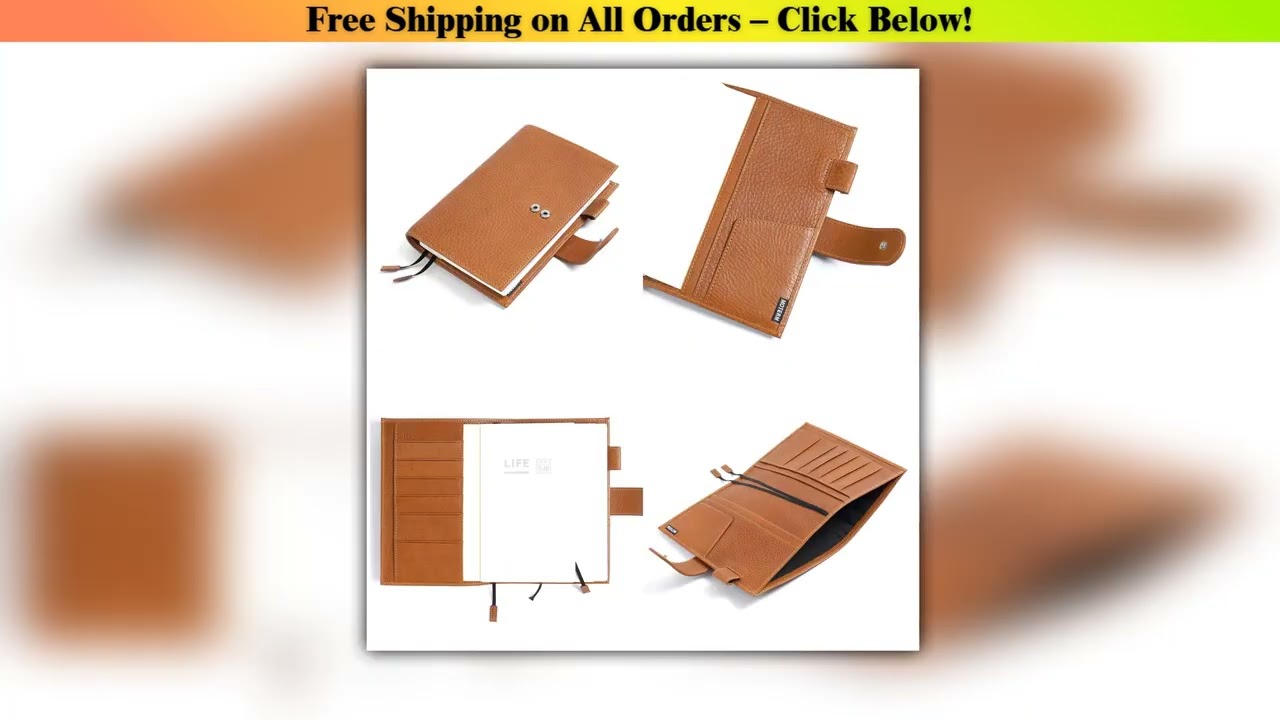 Moterm B6 Slim/ Min Original Cover for JIBUN TECHO Notebook Full Grain Veg Tanned Cowhide Planner