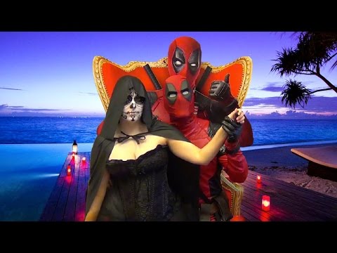 DEADPOOL & DEATH ROMANCE! Real Life Superhero Movie - MELF