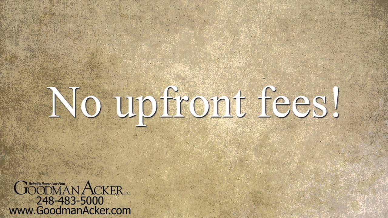 MI Car Accident Lawyer Fees | Personal Injury Attorney Costs