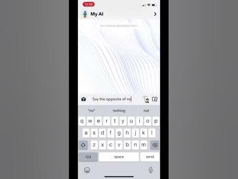 SNAPCHAT BOT IS SUS - YouTube