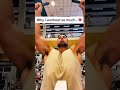 sweaty hairy armpits of bodybuilder during workout