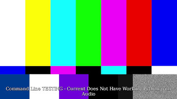 GStreamer Command Line Audio (Extended Test)