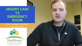 What's the difference between Urgent Care and Emergency Rooms?