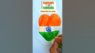 Indian Flag painting |art🇮🇳|independence day art|Happy Independence Day
