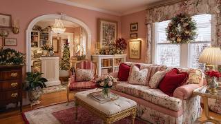 Vintage Christmas Home Tour | Soft Colors, Classic Decor & Warm Memories