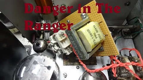 EF Johnson Ranger Ham Transmitter Hazardous condition Poor maintenance Shock Theater