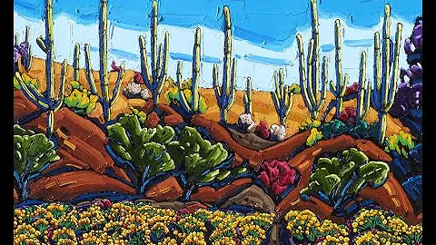 Screensaver! Over 45 minutes of Neil Myers paintin...