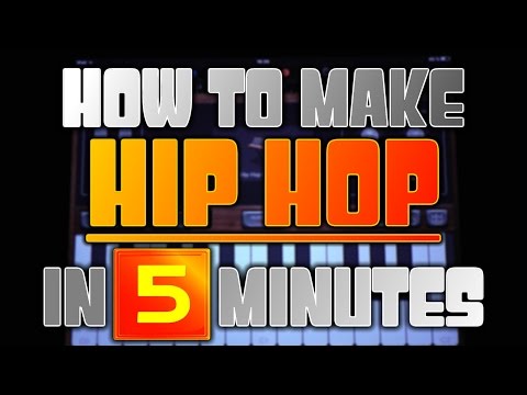 How to make Hip Hop/Rap in Garageband in 5 minutes (iPad & iPhone)