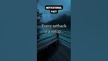 Every Setback is a Setup for a Comeback | Bounce Back Stronger #achievegreatness  #inspiration