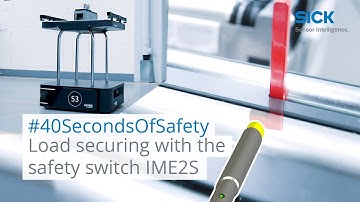 #40SecondsOfSafety: Use a safety switch to easily secure light loads on an AGC
