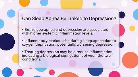 Can Sleep Apnea Be Linked to Depression? | Sleep Apnea Support Network