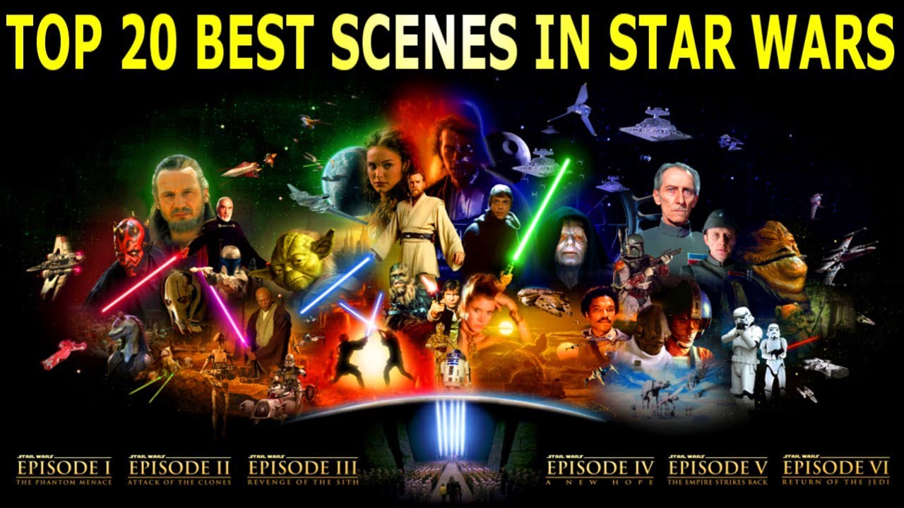 Ranking My Favorite Space Moments from Each 'Star Wars' Movie