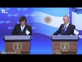 REUNIÓN ENTRE NETANYAHU Y MILEI - Doblado al español