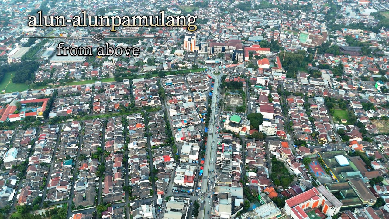 🎬 Alun-Alun Pamulang | Drone View | March 08, 2026
