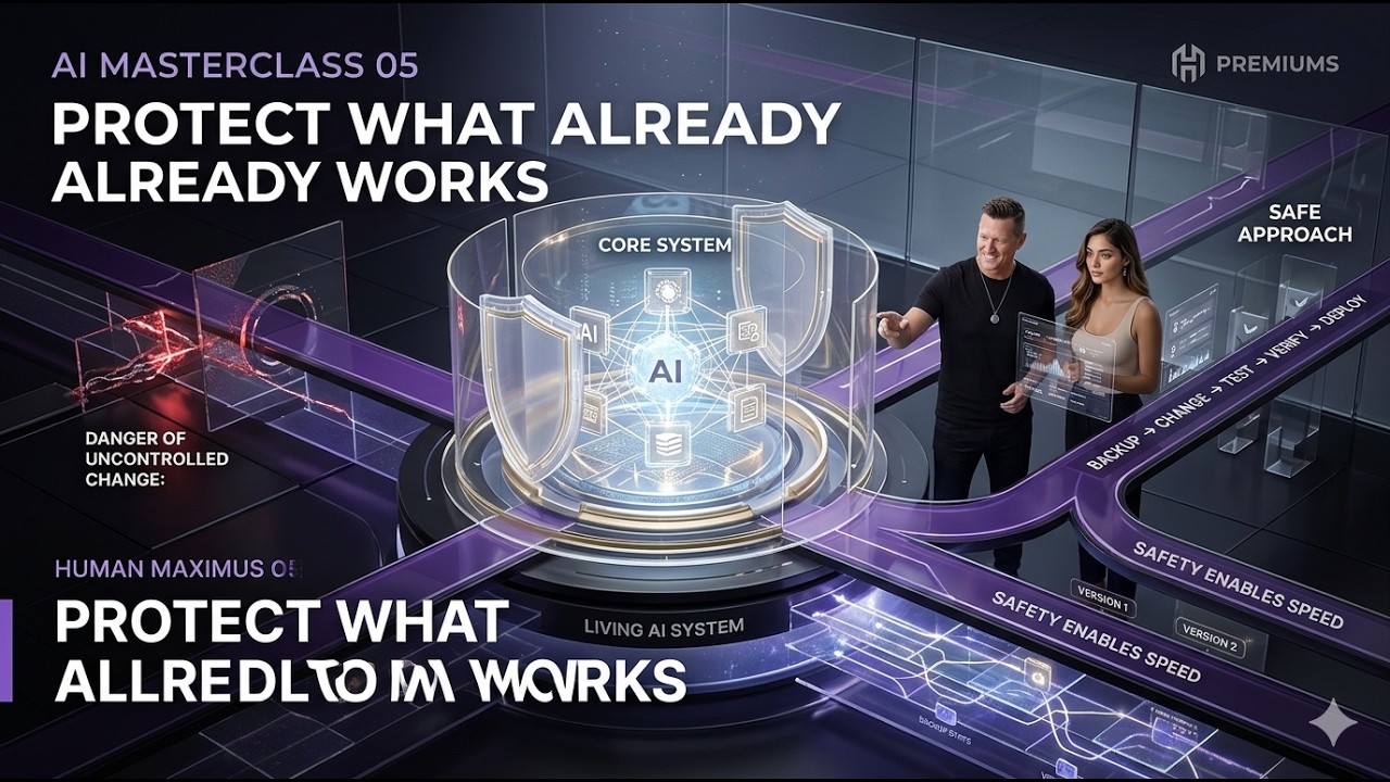AI Masterclass 5 — Protect What Already Works.