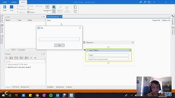 How to use the Input Dialog