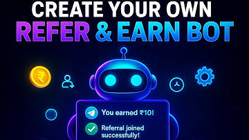 Create Your Own Telegram Refer & Earn Bot| No Coding Needed (Full Tutorial 2025)