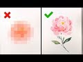 Do's and Don'ts on Painting Peony Flowers for Beginners