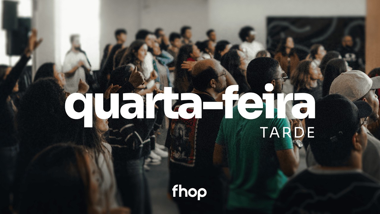 SALA DE ORAÇÃO AO VIVO | QUARTA-FEIRA | 25 DE FEVEREIRO | 16H | FHOP