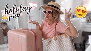 HOLIDAY PREP + PACK WITH ME! | Elle Darby