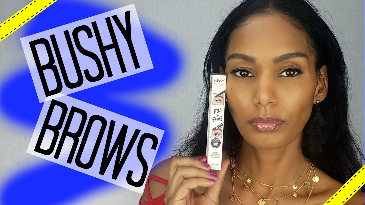 Bushy Brows | NYX Fill and Fluff Pomade Brow Pencil