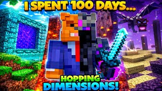 Details I Survived 100 Days Hopping Across Minecraft Dimensions Update