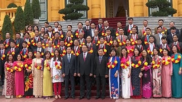 Chủ tịch nước gặp mặt đoàn đại biểu Bí thư chi bộ tiêu biểu thuộc Đảng bộ Khối Doanh nghiệp TW