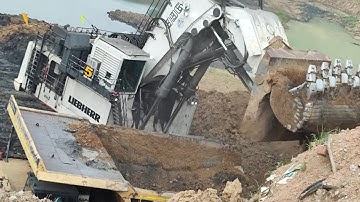 Liebherr 996: 24-Hour Loading War in Hell’s Mine!"** *(Drama + Scale)*  