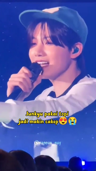 vibesnya langsung beda kalau pakai topi😍😭 #treasure #teume