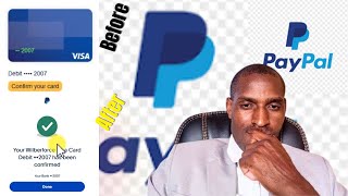 How to confirm Your Bank Card on PayPal-Code Issue Solved!