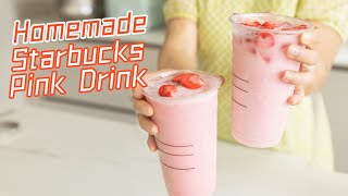 Cracking the super hot pinkdrink .火爆欧美的pink drink被我破解了 | 曼食慢语 by 曼食慢语 Amanda Tastes 19,088 views 9 months ago 1 minute, 25 seconds