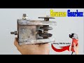 Build a REVERSE GEARBOX using Old Grinder (Project electric car)