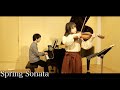 新春！ということであの名曲「春」を演奏しました。【ヴァイオリンソナタ第５番／ベートーヴェン（Spring Sonata / L.V.Beethoven）】