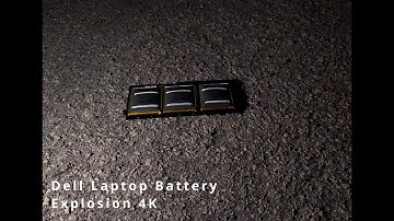 Dell Battery 4k Explosion