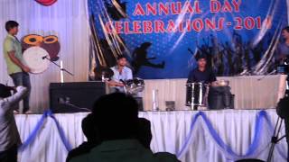 Musical Instruments played by ECE finl yr stdnts in DIET Aniversary 2k14
