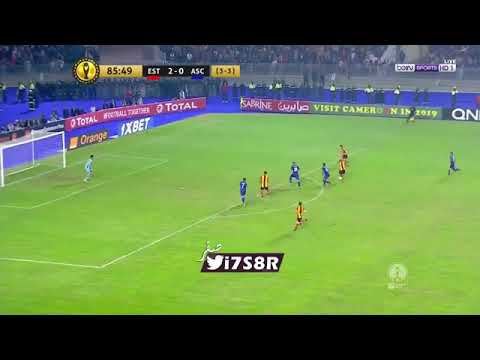 هدف أنيس البدري الثالث في شباك الأهلي المصري نهائي دوري ابطال افريقيا 2018