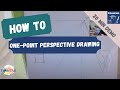 20 Min Demo: One Point Perspective Drawing