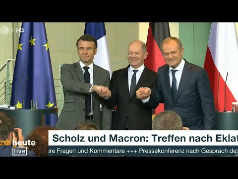 სამი ევროპელი ლიდერი უკრაინის მომავალი დახმარების პაკეტზე შეთანხმდა